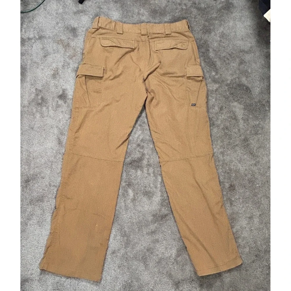 5.11 Tactical Cargo Pants Mens 36x34 Brown Ripstop GorpCore Workwear Outdoor